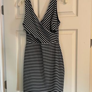 Striped Cocktail Dress